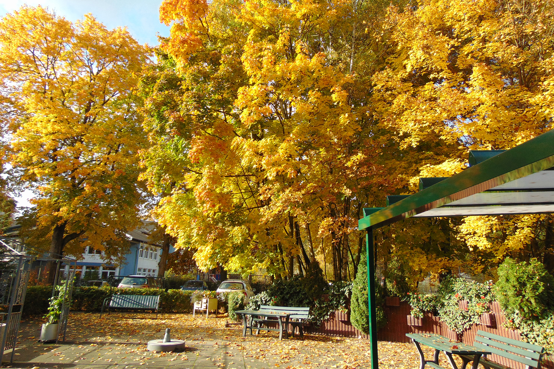 Garten des ASB-Seniorenwohnparks Falkensee
